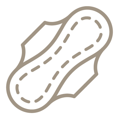An outline style icon depicting a feminine hygiene pad